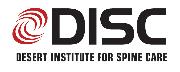 Desert Institute for Spine Care (DISC) Logo
